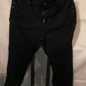 Sabrina Lauren Cropped blue pants
